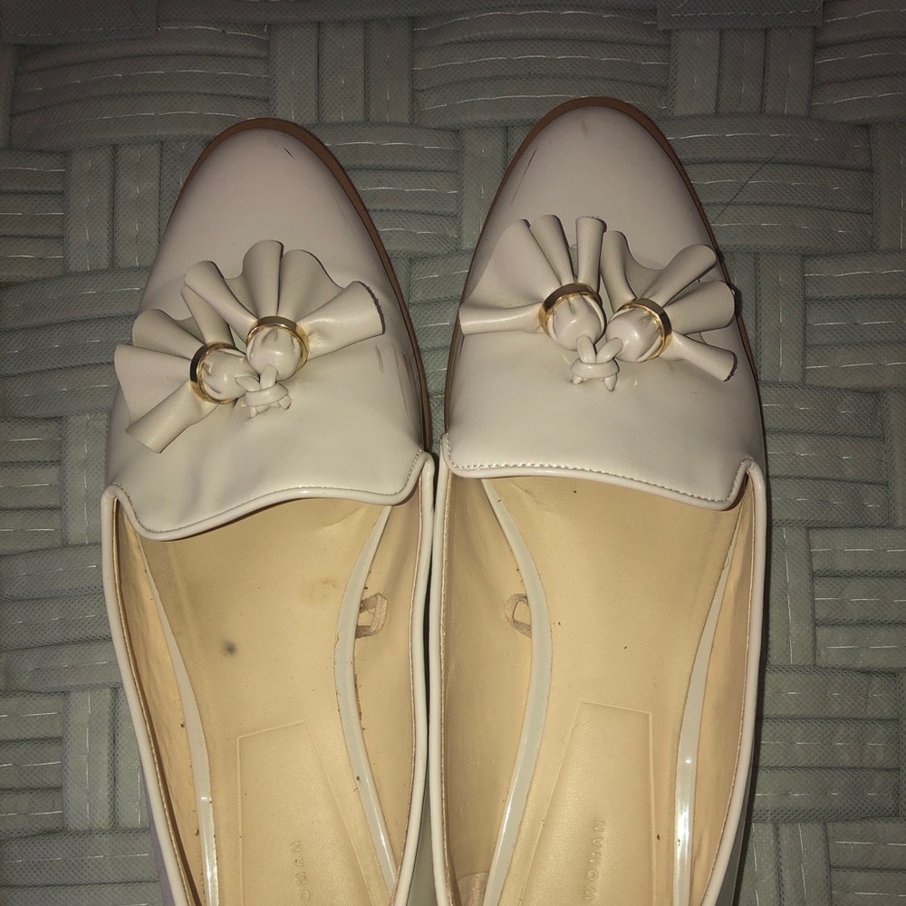 Cream Zara Loafers